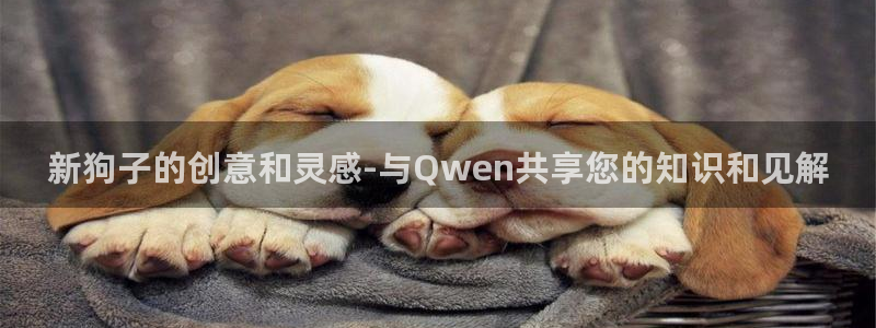 广州聚彩光电科技有限公司：新狗子的创意和灵感-与Qwen共享您的知识和见解